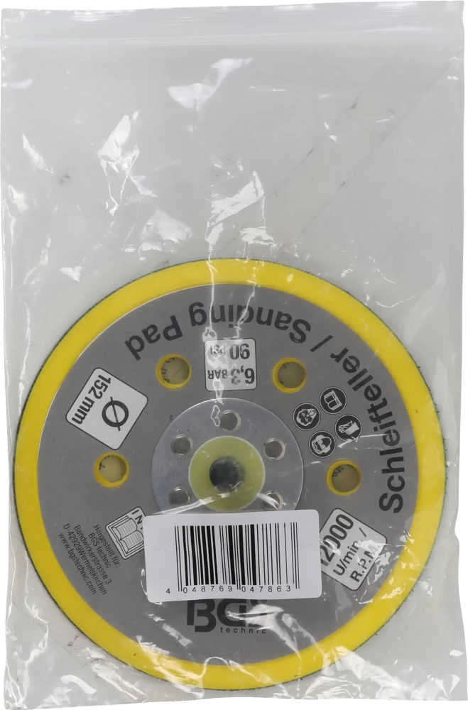 Prato aderente para BGS 3290, 8688 | Ø 152 mm