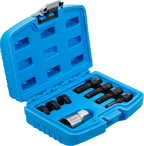 Kit de reparação de roscas para pernos de roda e porcas de roda | M12 e M14 | 8 peças