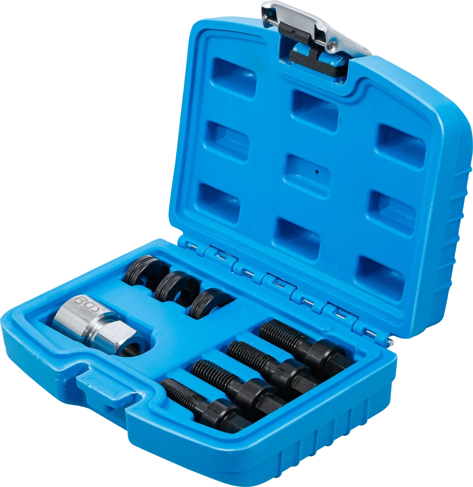 Kit de reparação de roscas para pernos de roda e porcas de roda | M12 e M14 | 8 peças