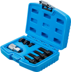 Kit de reparação de roscas para pernos de roda e porcas de roda | M12 e M14 | 8 peças