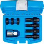 Kit de reparação de roscas para pernos de roda e porcas de roda | M12 e M14 | 8 peças