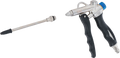 Pistola de ar comprimido com regulador de fluxo