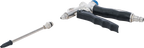 Pistola de ar comprimido com regulador de fluxo
