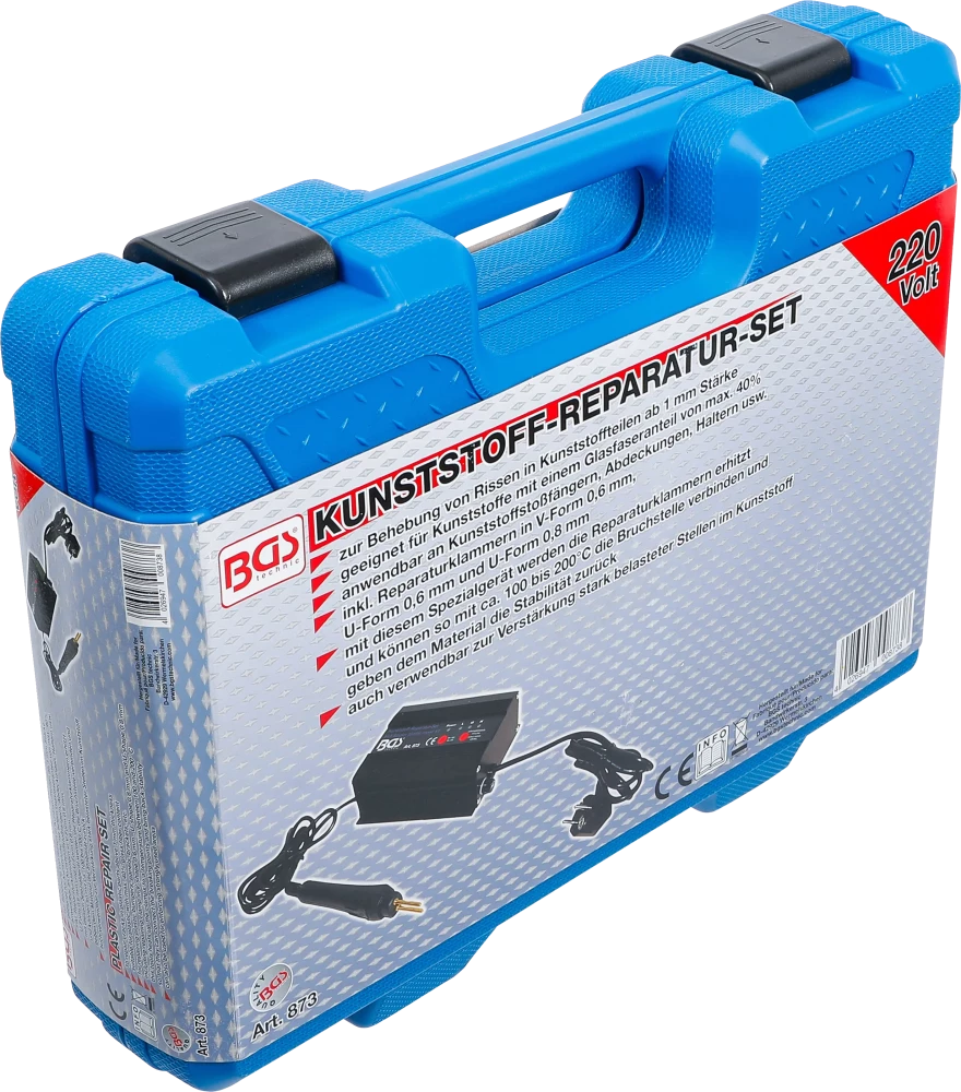 Kit de reparação de plástico