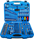 Conjunto de Chaves de Caixa Super Lock 1/4"+3/8"+1/2" | 218 Peças