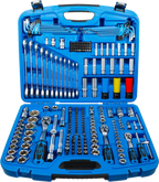 Conjunto de Chaves de Caixa Super Lock 1/4"+3/8"+1/2" | 218 Peças