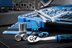 Conjunto de Chaves de Caixa Super Lock 1/4"+3/8"+1/2" | 218 Peças