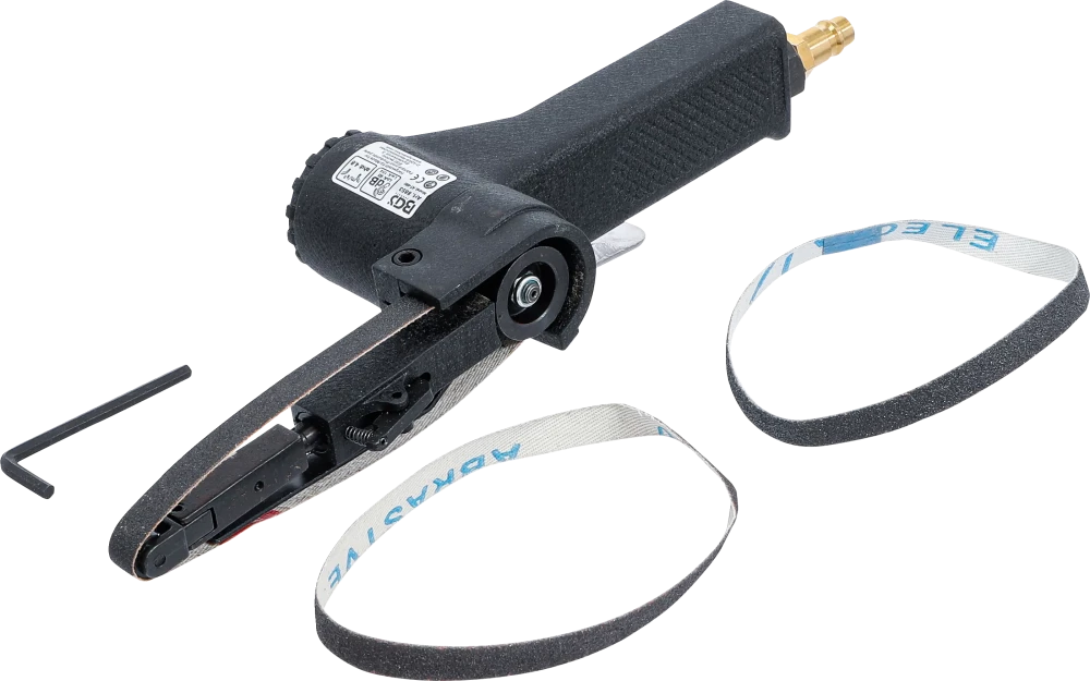 Lixadora de cinta pneumática para cintas de lixa de 10 mm