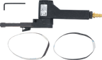 Lixadora de cinta pneumática para cintas de lixa de 10 mm