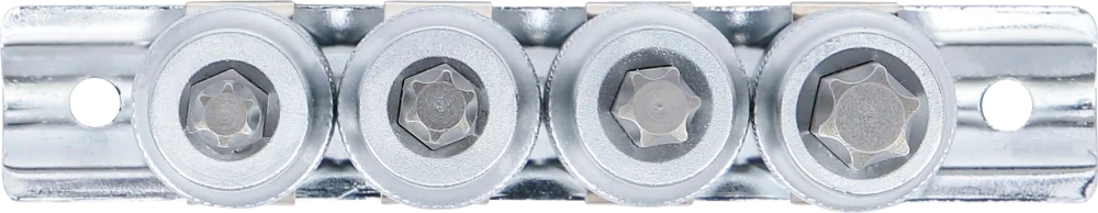 Conjunto de Encaixes Torx | 1/2" | T40 - T55 | 4 peças