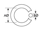 O'ring 1.5 x 6mm (S.8956)