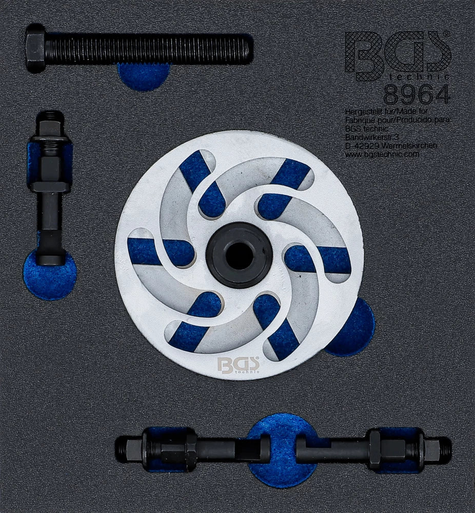 Extrator do carreto de distribuição e polia | 42 - 82 mm