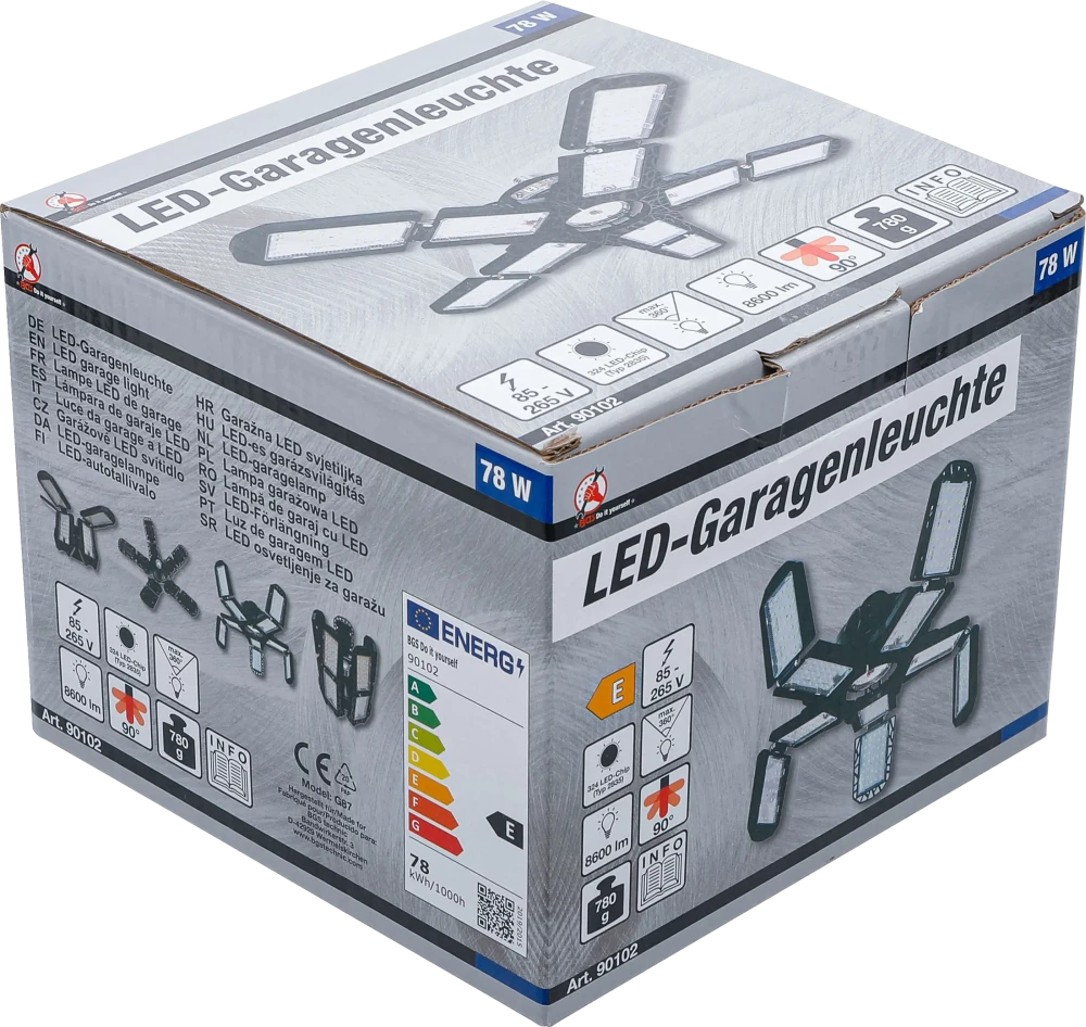 Luz de garagem LED | 78 W