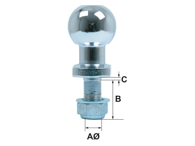 Puxo Reboque, 350Kg (curto (ATV)) (S.910631)