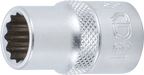 Conjunto de encaixes para chave de caixa, bihexagonais | Entrada de quadrado interno de 12,5 mm (1/2") | Tamanhos em polegadas | 10 peças