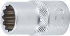 Conjunto de encaixes para chave de caixa, bihexagonais | Entrada de quadrado interno de 12,5 mm (1/2") | Tamanhos em polegadas | 10 peças