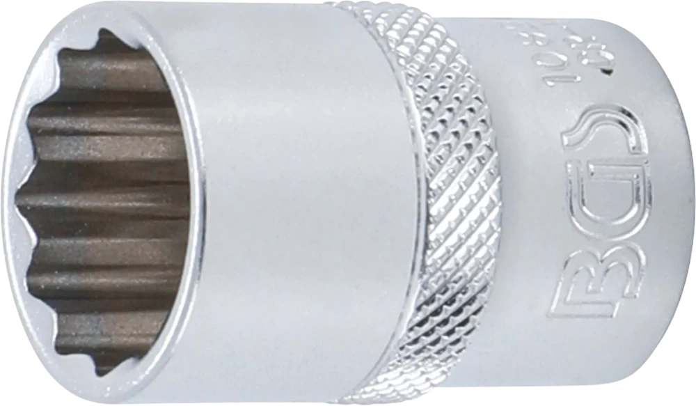 Conjunto de encaixes para chave de caixa, bihexagonais | Entrada de quadrado interno de 12,5 mm (1/2") | Tamanhos em polegadas | 10 peças