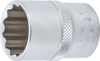 Conjunto de encaixes para chave de caixa, bihexagonais | Entrada de quadrado interno de 12,5 mm (1/2") | Tamanhos em polegadas | 10 peças