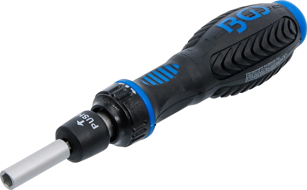 Cabo rotativo de roquete para pontas, comutável | Saída de sextavado interno 6,3 mm (1/4")