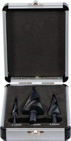Conjunto de brocas escalonadas | Ø 4 - 32 mm | 3 peças