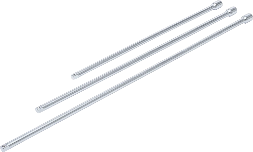 Conjunto de extensões | 6,3 mm (1/4") | 300 / 380 / 450 mm | 3 peças