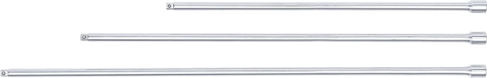 Conjunto de extensões | 6,3 mm (1/4") | 300 / 380 / 450 mm | 3 peças