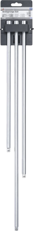 Conjunto de extensões | 10 mm (3/8") | 375 / 450 / 600 mm | 3 peças