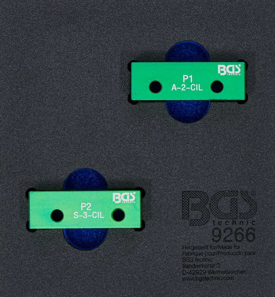 Inserção para carrinho de ferramentas 1/6: Conjunto de ferramentas de bloqueio da árvore de cames | para Fiat, Lancia 1.8l 115 PS