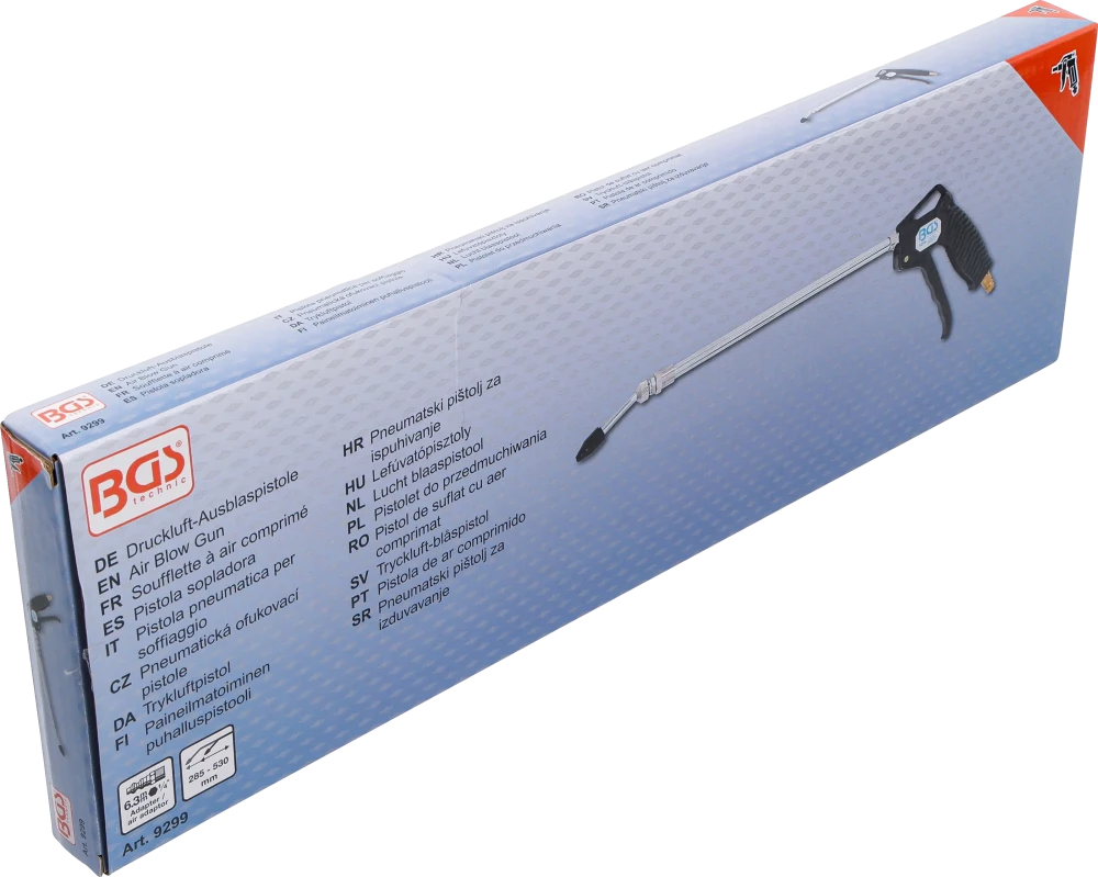 Pistola de ar comprimido | 300 - 530 mm