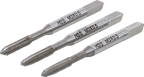 Conjunto de machos de atarraxar | fresa de desbaste, intermédia e de acabamento | HSS-G | M3 x 0,5 | 3 peças