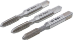 Conjunto de machos de atarraxar | fresa de desbaste, intermédia e de acabamento | HSS-G | M5 x 0,8 | 3 peças