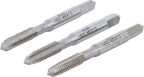 Conjunto de machos de atarraxar | fresa de desbaste, intermédia e de acabamento | HSS-G | M6 x 1,0 | 3 peças