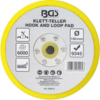 Prato aderente para BGS 9345 | Ø 150 mm