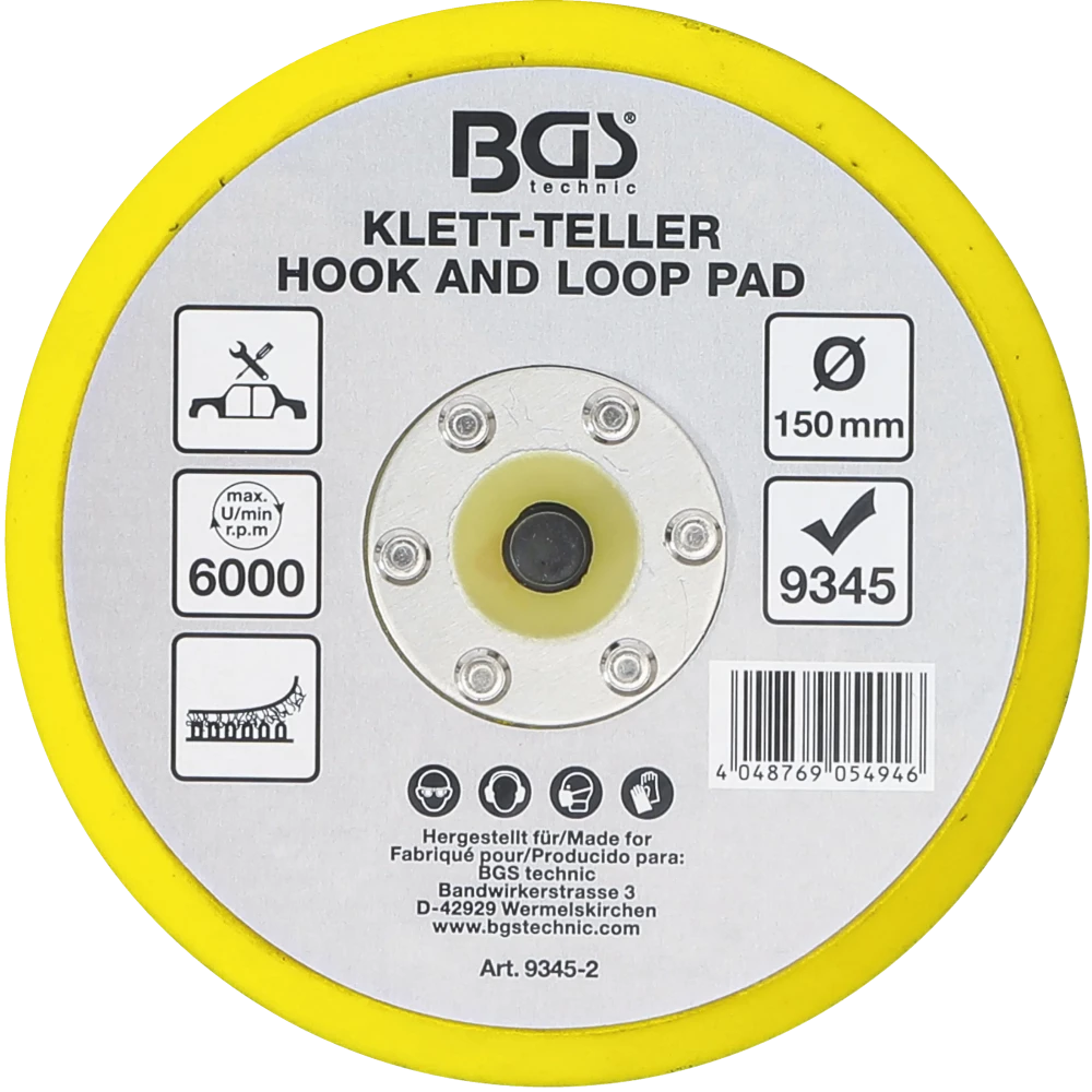 Prato aderente para BGS 9345 | Ø 150 mm