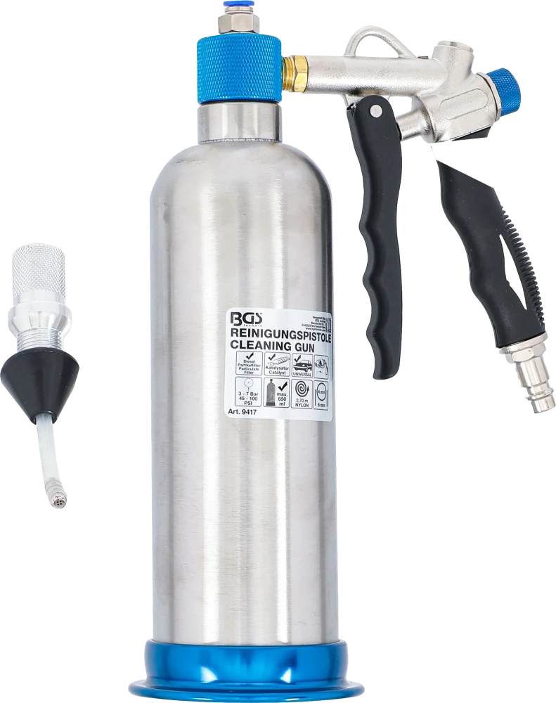 Equipamento de limpeza a pressão para catalisador