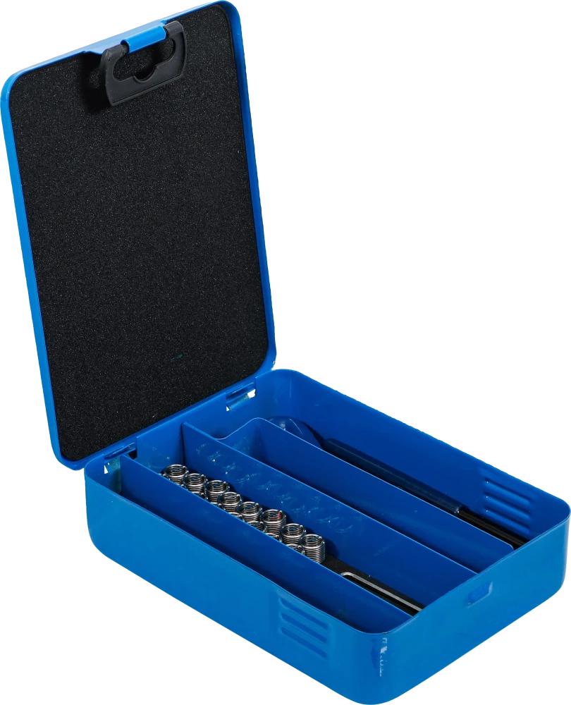 Kit de reparação de roscas | M8 x 1,0 mm | 29 peças
