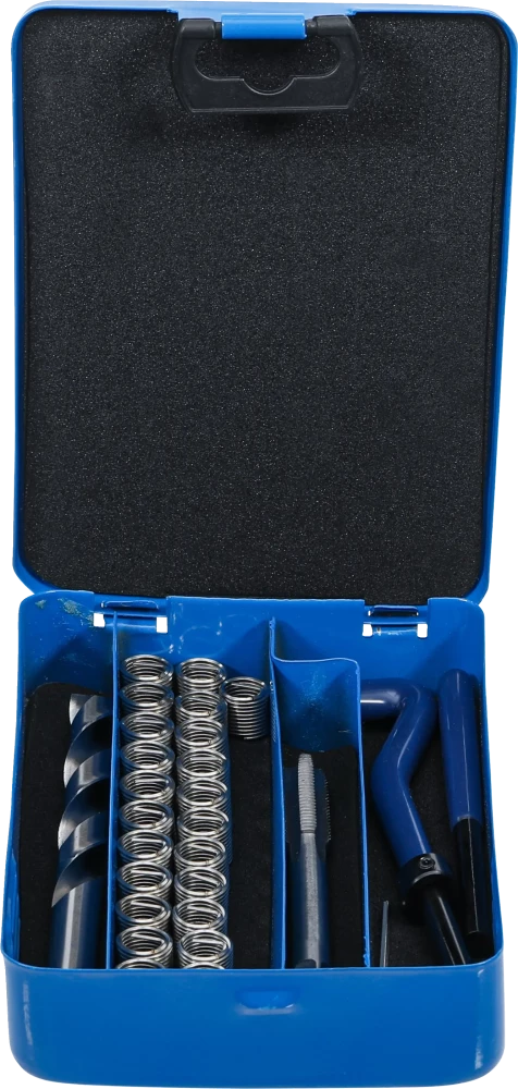 Kit de reparação de roscas | M10 x 1,25 mm | 29 peças
