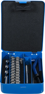 Kit de reparação de roscas | M10 x 1,25 mm | 29 peças