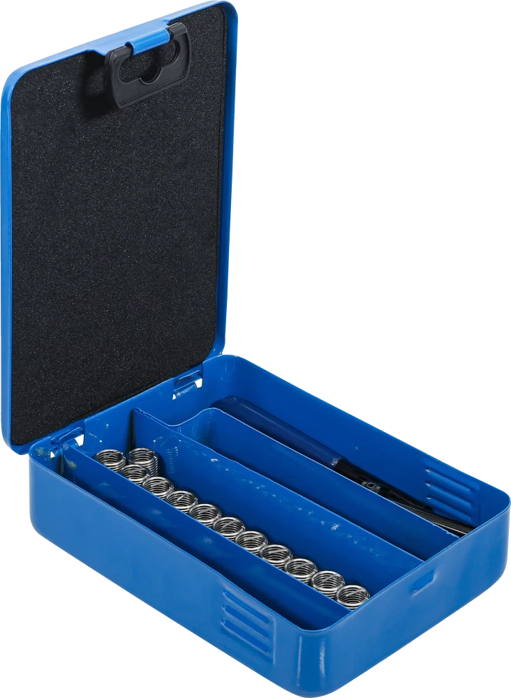 Kit de reparação de roscas | M10 x 1,25 mm | 29 peças