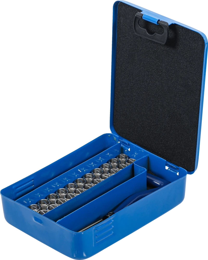 Kit de reparação de roscas | M10 x 1,25 mm | 29 peças