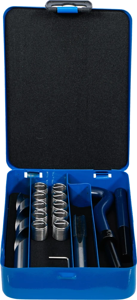 Kit de reparação de roscas | M12 x 1,5 mm | 14 peças