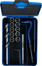 Kit de reparação de roscas | M12 x 1,5 mm | 14 peças