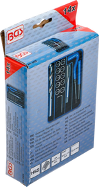 Kit de reparação de roscas | M12 x 1,5 mm | 14 peças