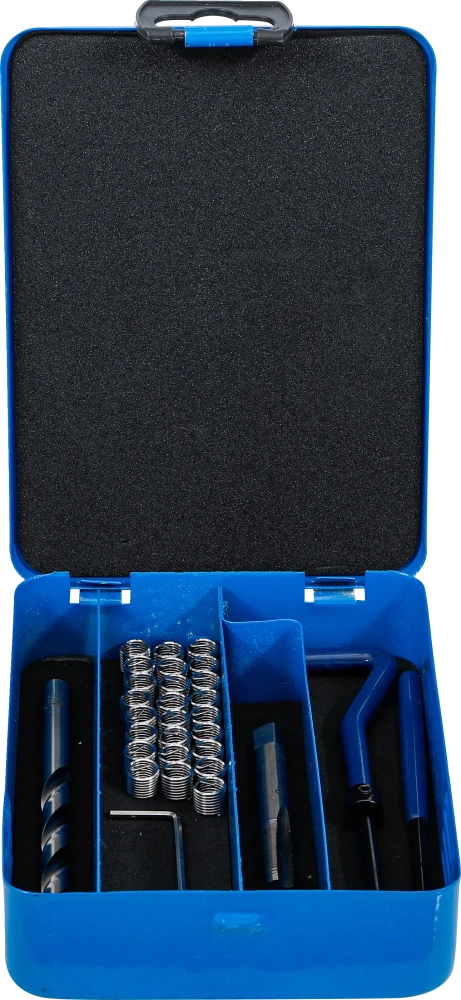 Kit de reparação de roscas | M7 x 1,0 mm | 29 peças