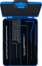 Kit de reparação de roscas | M7 x 1,0 mm | 29 peças