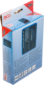 Kit de reparação de roscas | M7 x 1,0 mm | 29 peças