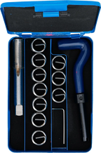 Kit de reparação de roscas | M16 x 1,5 mm | 12 peças