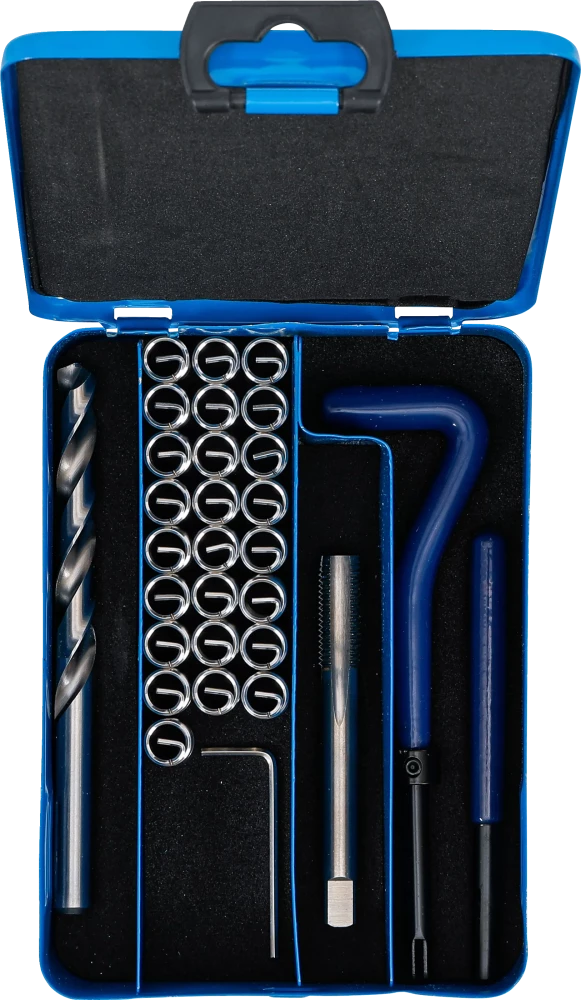 Kit de reparação de roscas | M9 x 1,25 mm | 30 peças