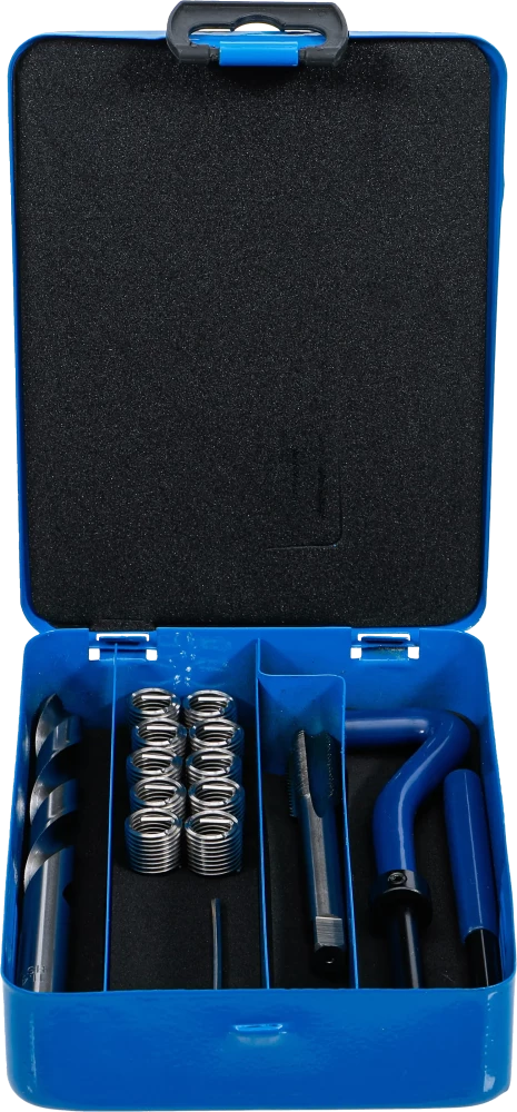 Kit de reparação de roscas | M11 x 1,5 mm | 14 peças