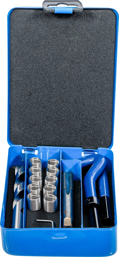 Kit de reparação de roscas | M12 x 1,0 mm | 14 peças